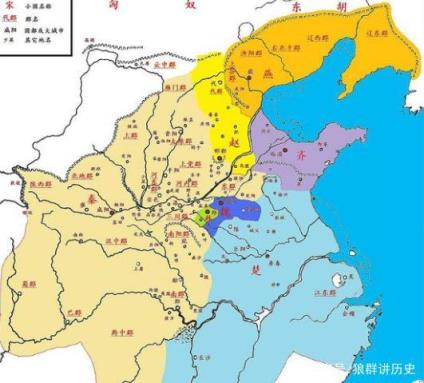 战国时期楚国是现在的哪里地图古今对照(楚国地图演变)