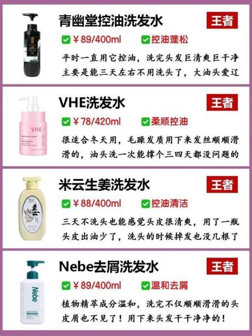中国十大品牌洗发水排名榜(中国十大品牌洗发水有哪些)