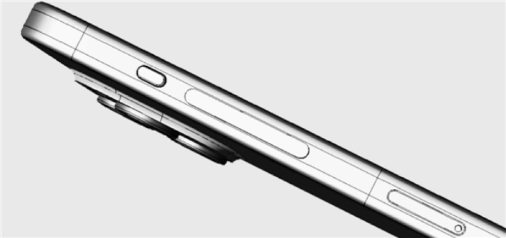 iPhone15Pro设计图曝光：超窄边框＋固态按钮，这样的外观你打几分