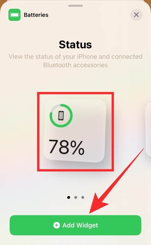 如何在 iPhone 主屏幕上显示电池百分比