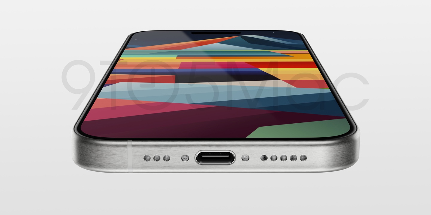最新苹果 iPhone 15 Pro / Max 渲染图出炉，全新静音按键引发关注