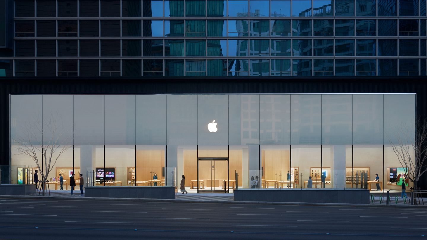 韩国第 5 家 Apple Store 正式开业，苹果分享开业盛况