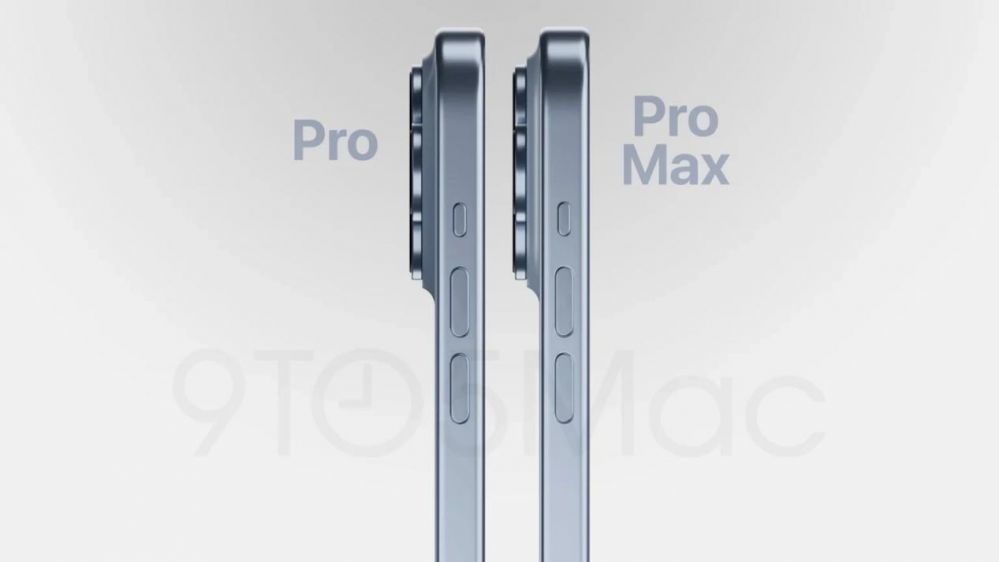 苹果iPhone 15 Pro/Max最新渲染图曝光，全新静音按键引关注