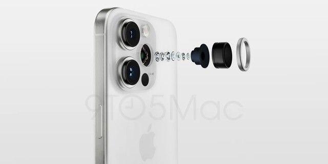 钛合金中框、相机更凸起 疑似iphone15 Pro两款机型渲染图曝光