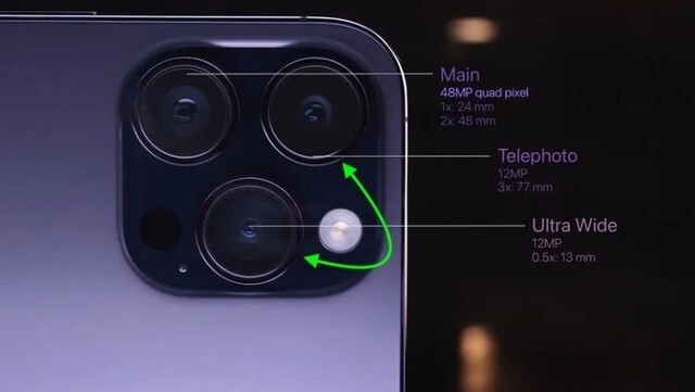 曝iPhone 15 相机布局将要大变样，因潜望式变焦镜头模组过大！
