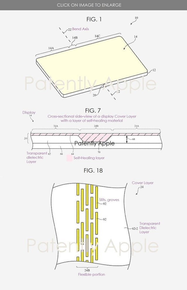 折叠屏iPhone啥时候来？苹果获可折叠手机新专利：折痕可自愈