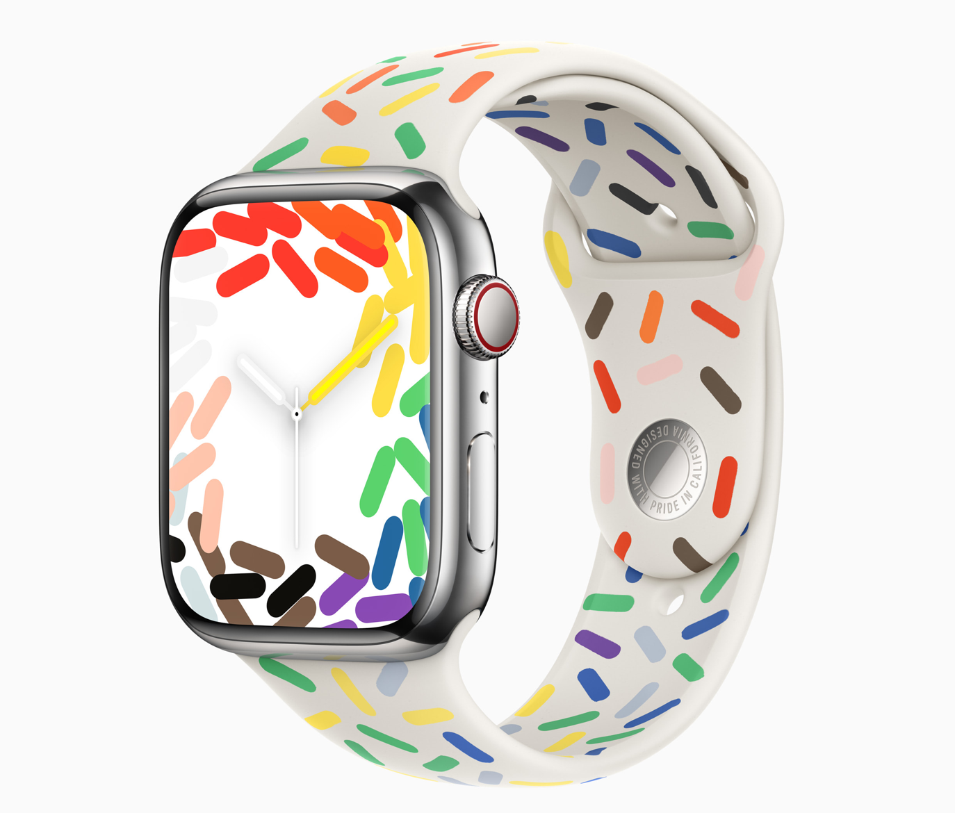 苹果为 Apple Watch 推出全新彩虹表盘及运动型表带